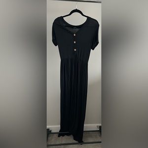 Amazon Black Maxi Dress | Size M